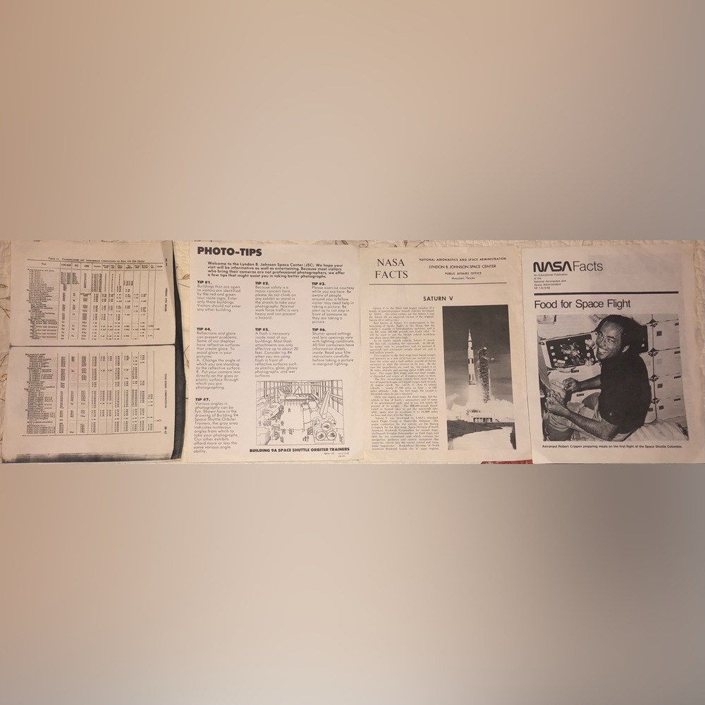 Vintage 1980 “The NASA Collection” Photos & Documentation - Picture 3 of 14